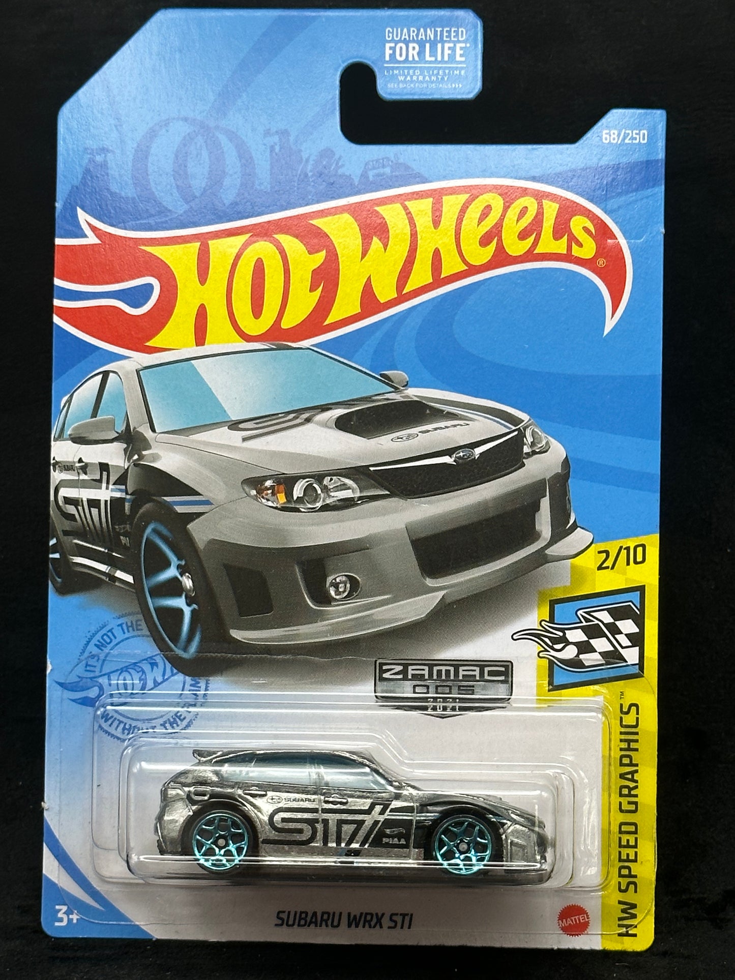 Hot Wheels Subaru WRX STI Zamac