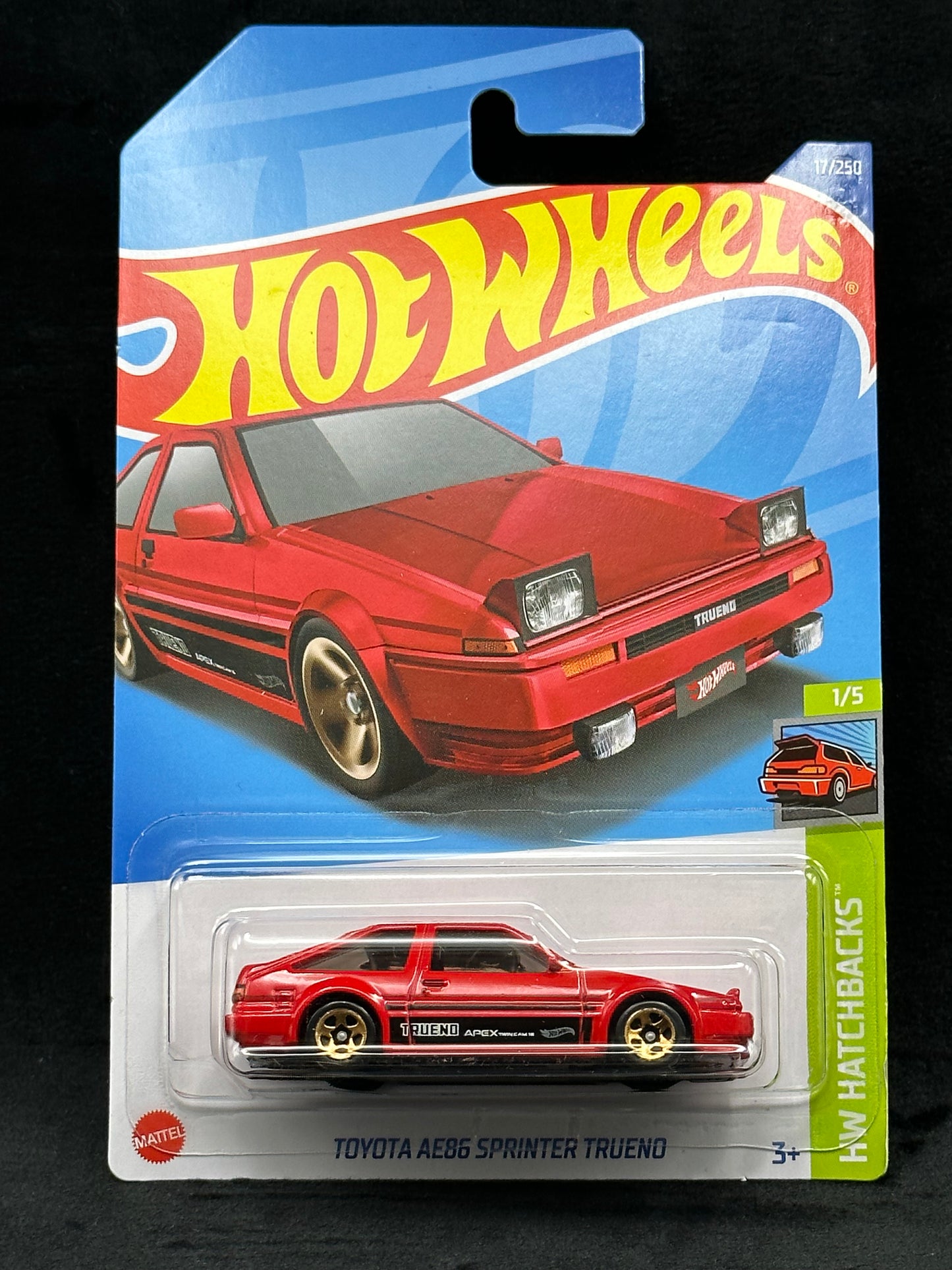 Hot Wheels Toyota AE86 Sprinter Trueno