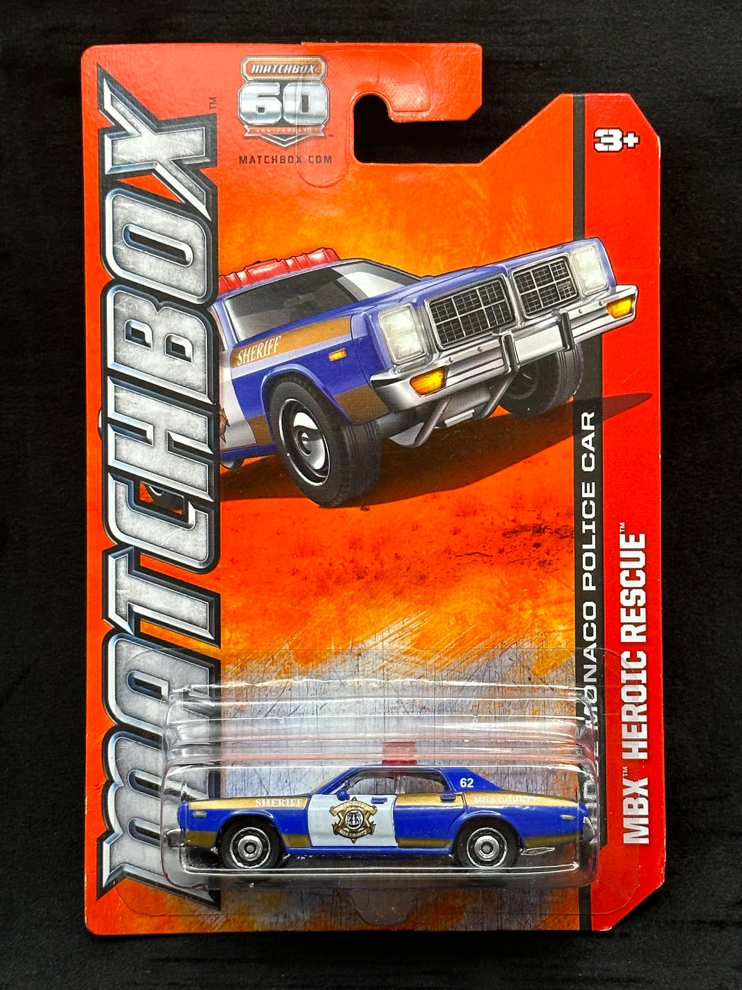 Matchbox Dodge Monaco Police Car