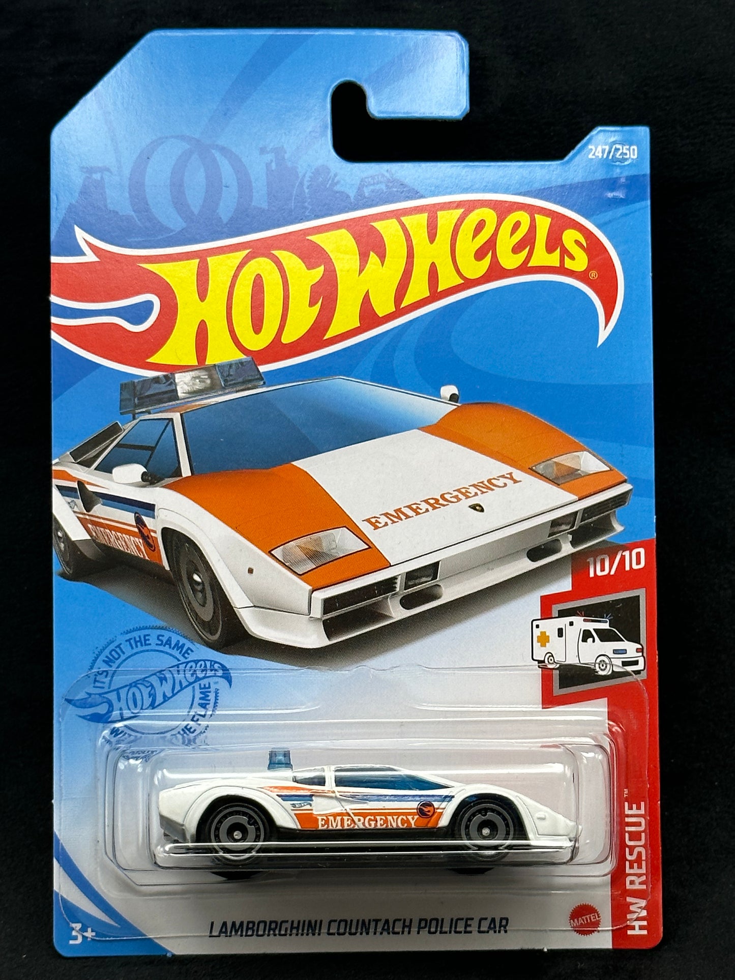 Hot Wheels Lamborghini Countach Police Car