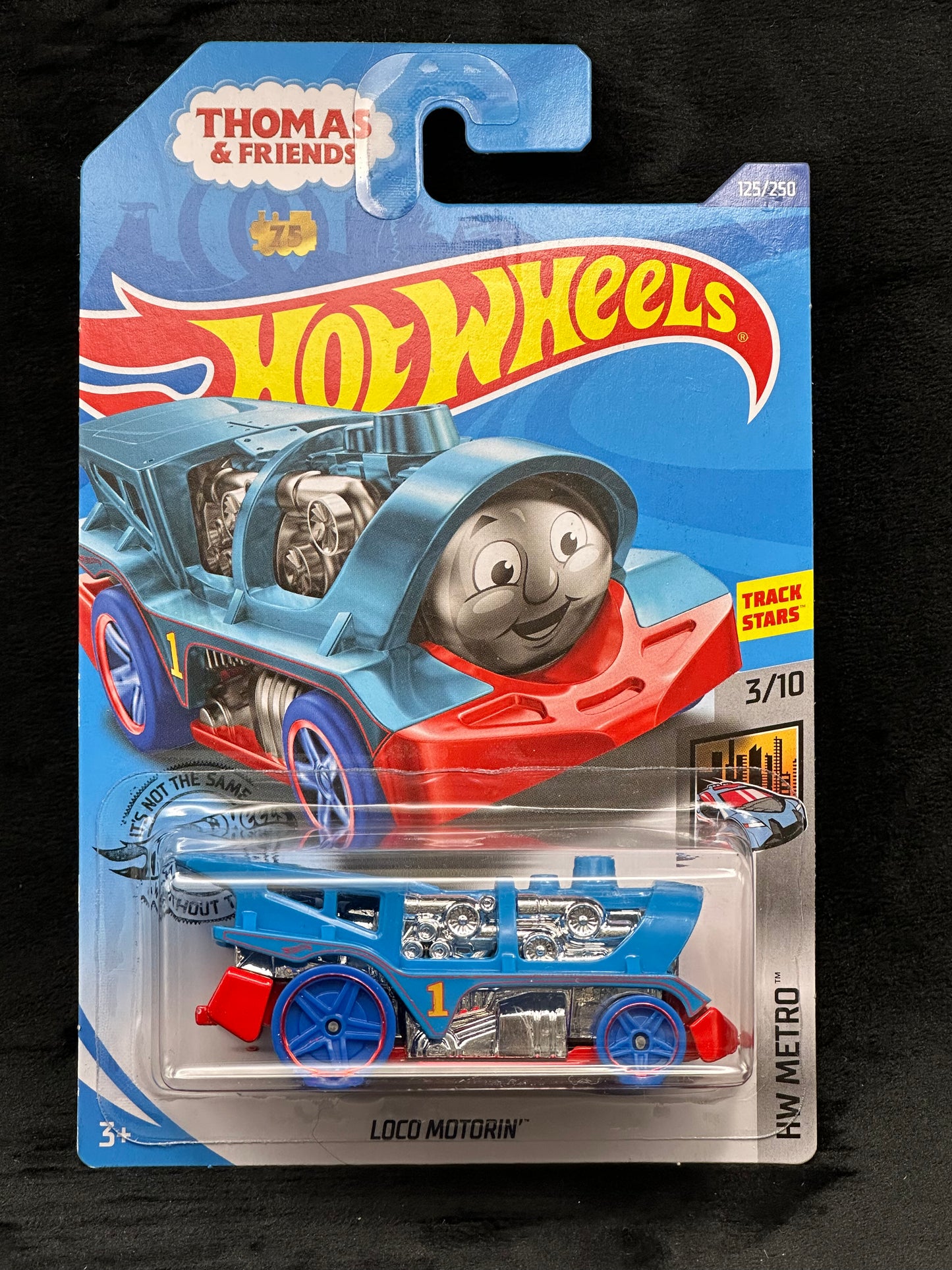 Hot Wheels Loco Motorin Thomas&Friends cracked blister