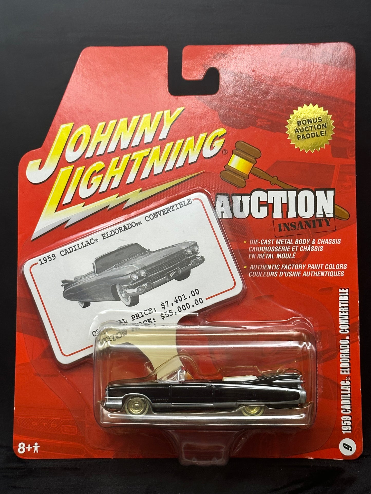 Johnny Lightning 1959 Cadillac Eldorado Convertible