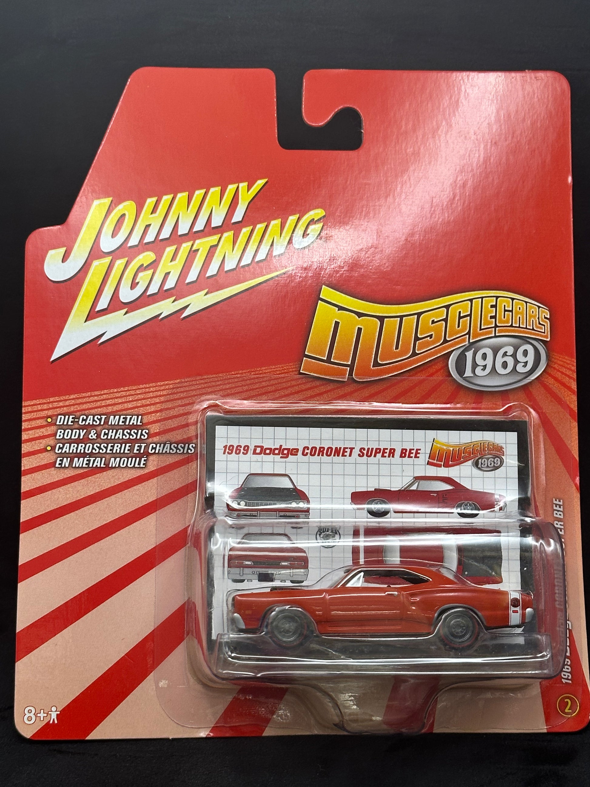 Johnny Lightning 1969 Dodge Coronet Super Bee – Toy Mountain Collectibles