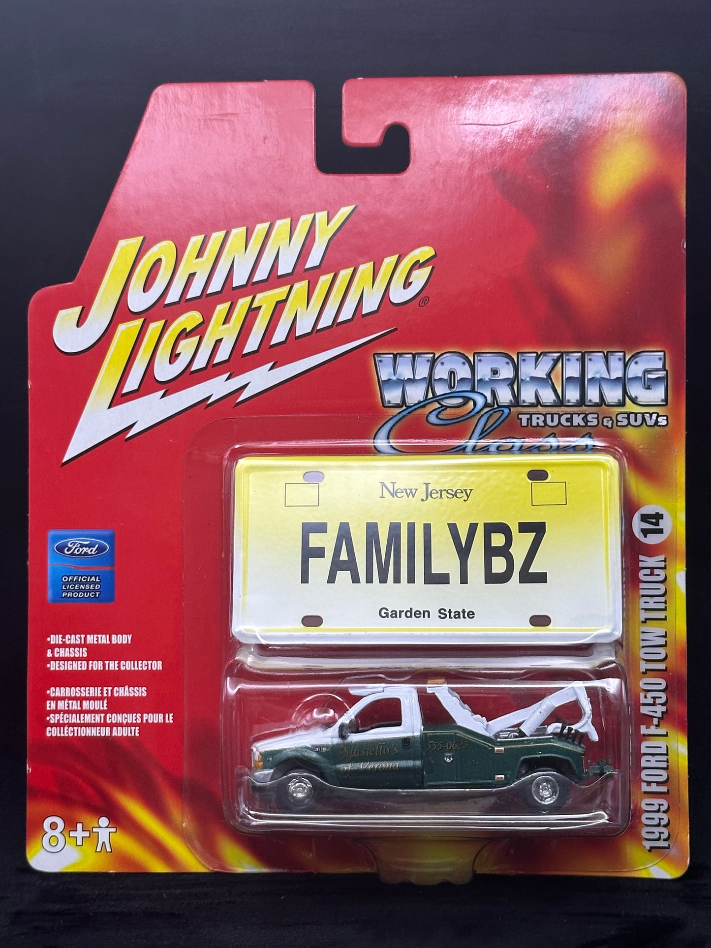 Johnny Lightning 1999 Ford F-450 Tow Truck