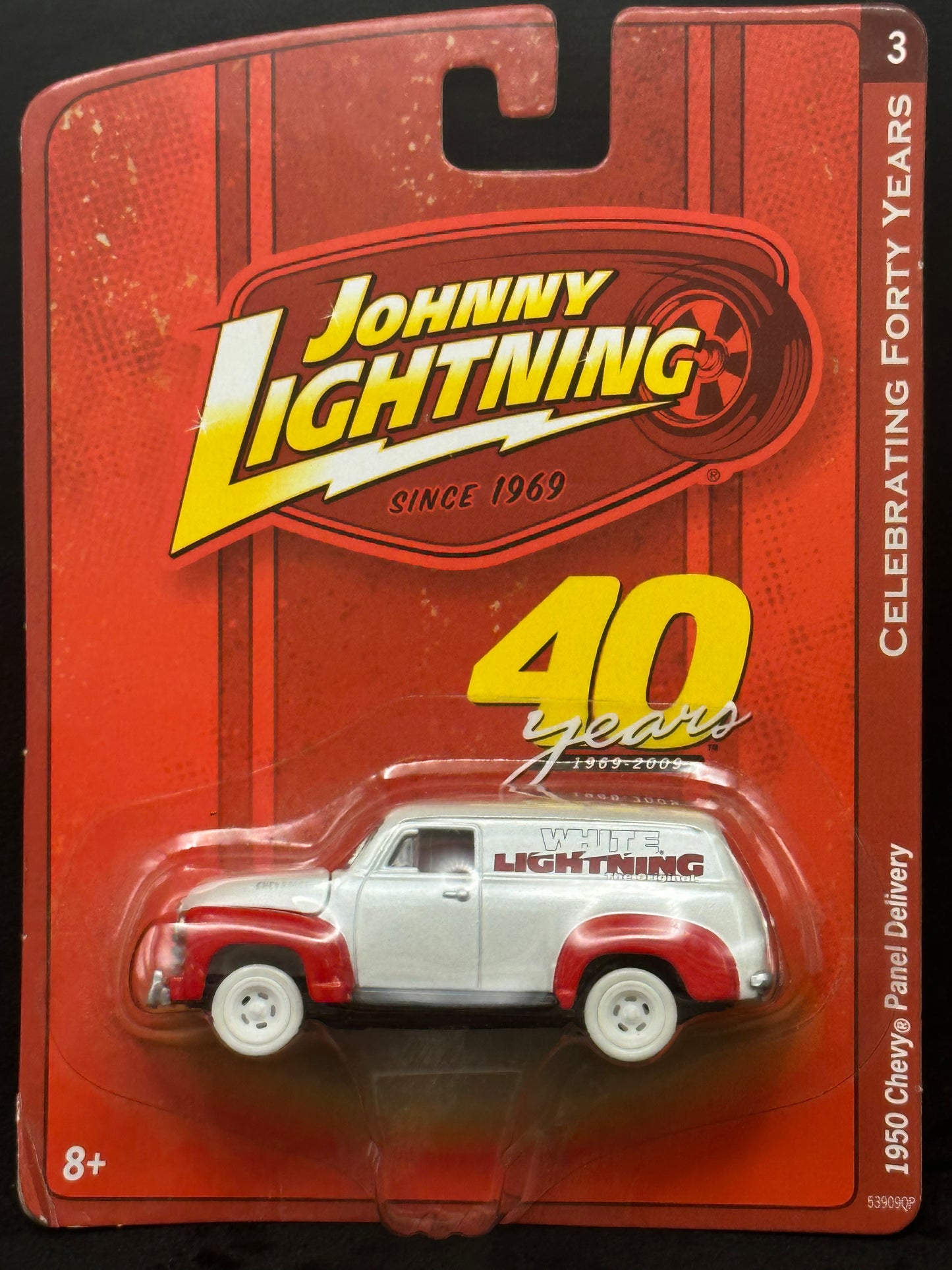 Johnny Lightning 1950 Chevy Panel Delivery White Lightning