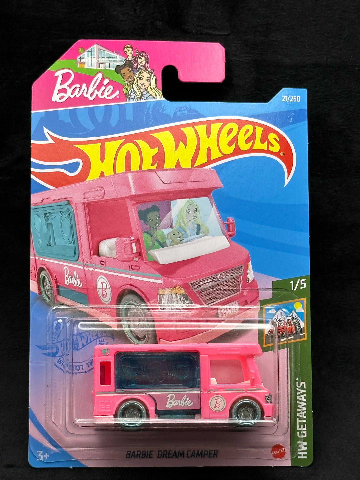 Hot Wheels Barbie Dream Camper DD8 Blue