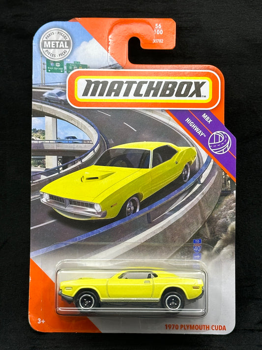 Matchbox 1970 Plymouth Cuda