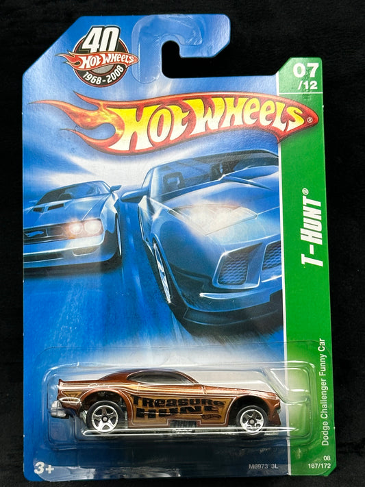 Hot Wheels Dodge Challenger Funny Car